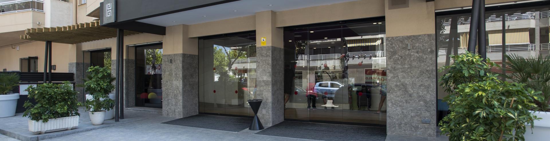 Aparthotel California Entrance Salou Tarragona